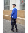 Bộ gió thể thao nam MDB-257 xanh bích phối đen